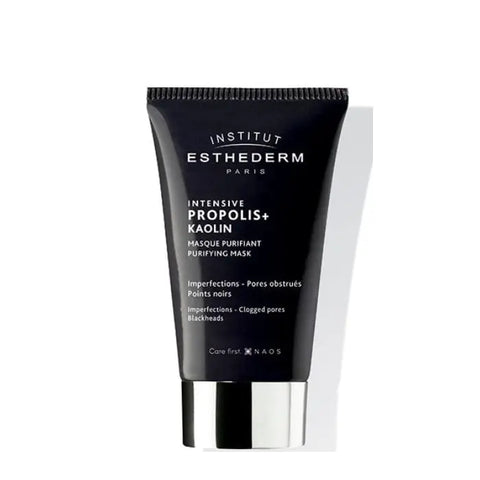 Institut Esthederm Intensive Propolis+ Kaolin Purifying Mask in 75ml jar, with natural clay and propolis for deep skin cleansing.