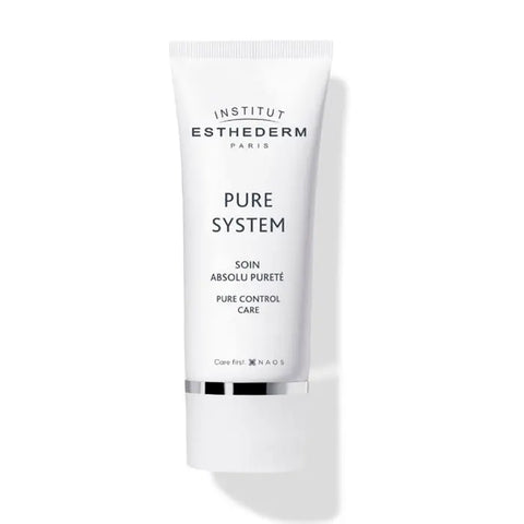 Institut Esthederm Pure System Pure Control Care Cream 50ml jar with white lid, designed for skin clarity and control.