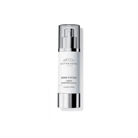 Institut Esthederm Sensi System Calming Cream in 50ml jar, designed for sensitive skin, with soothing and hydrating properties.