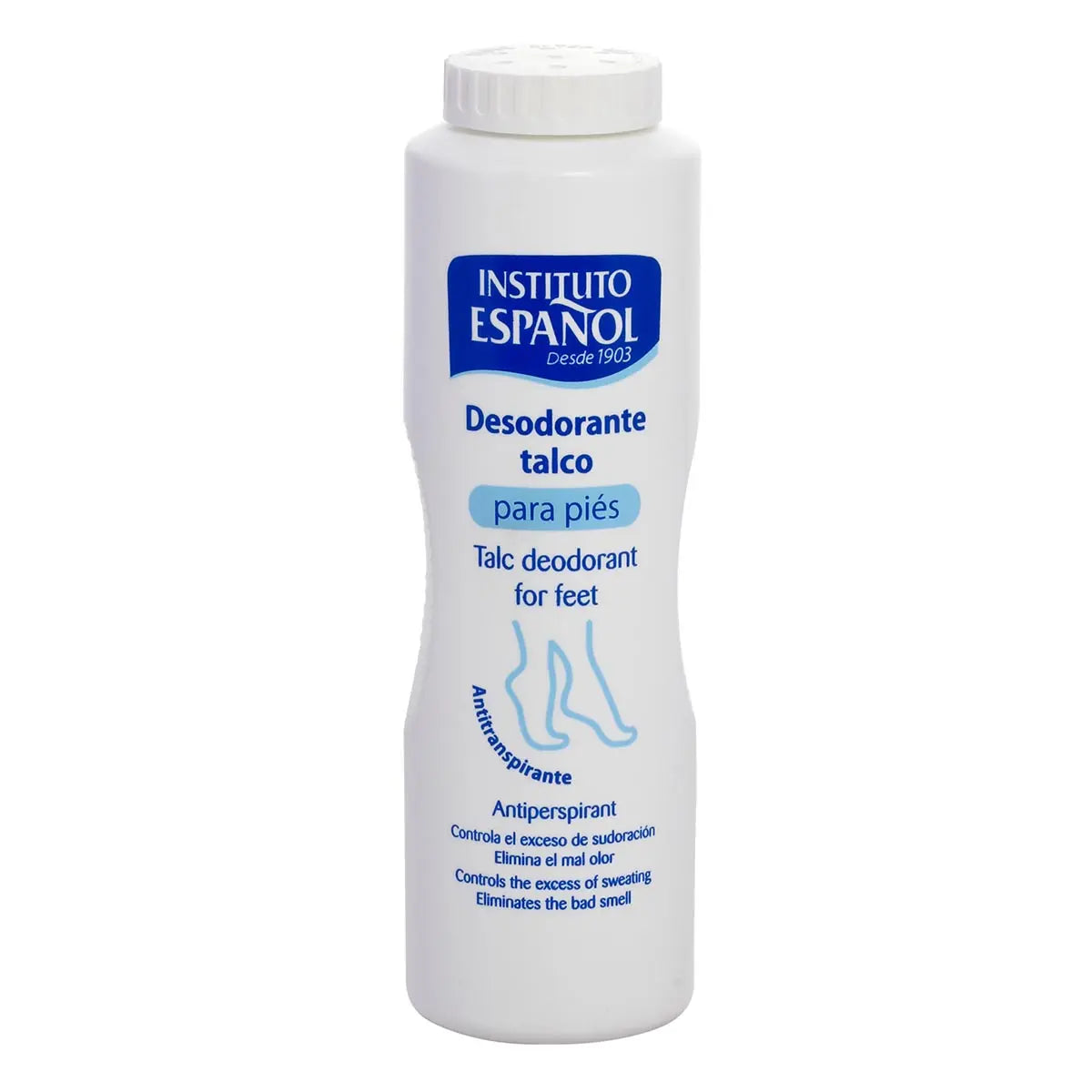 Instituto Español Talc Deodorant For Feet 185g Jag Couture London - New York