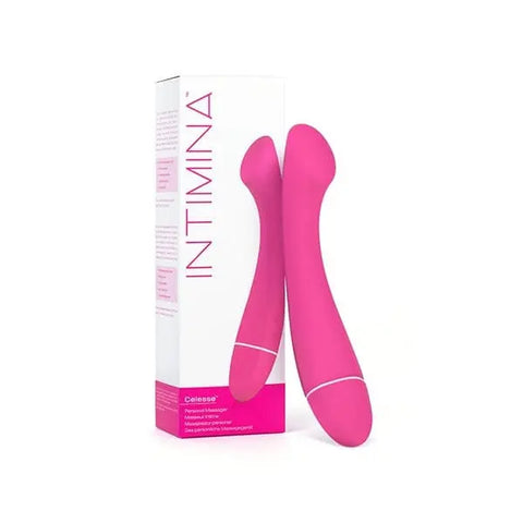 Intimina Raya personal massager with sleek design, from Jag Couture London New York, shown in a close-up image.