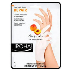 Iroha Nature Peach Hand y Nail Mask Gloves Repair Jag Couture London - New York