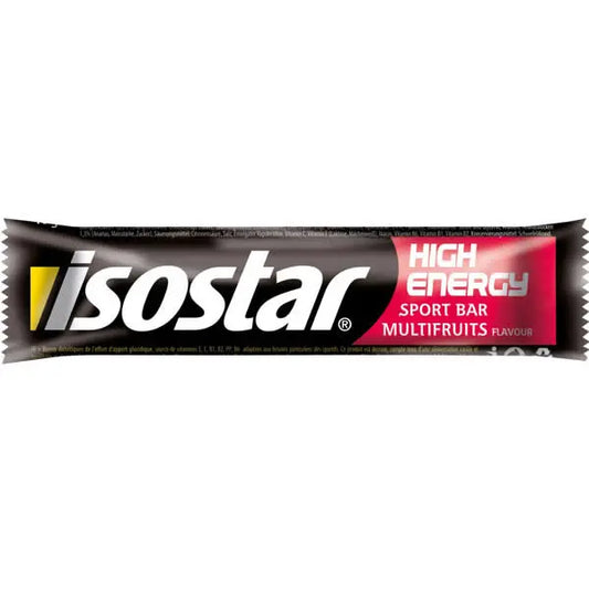 Isostar Bars Multifruit High Energy Bar 40g Jag Couture London - New York