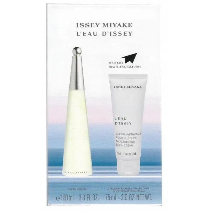 Jag Couture London - New York Issey Miyake L'Eau D'Issey Eau De Toilette Spray 100ml Set 2 Pieces