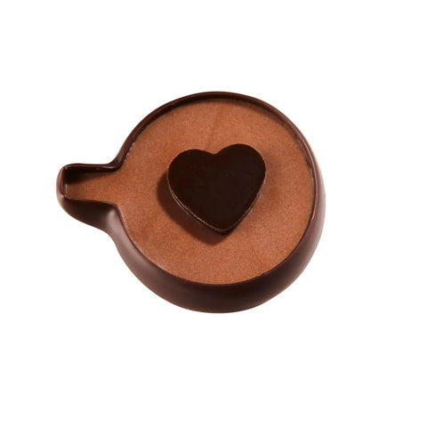 Italian coffee-flavored milk chocolate ganache with amaretto in a 13g treat from Jag Couture London New York.