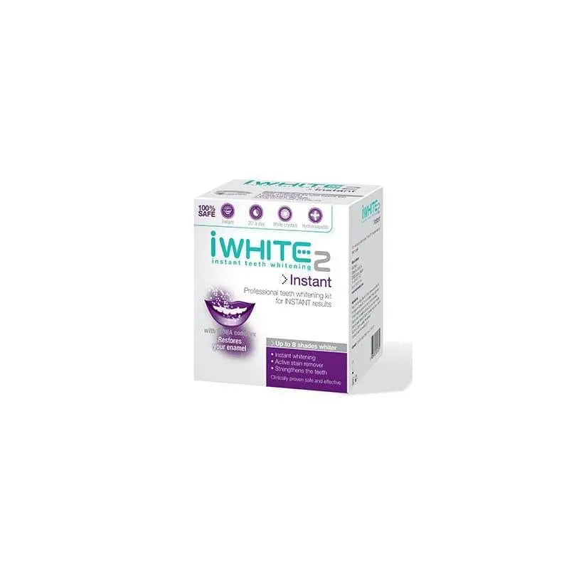 Jag Couture London - New York Iwhite 2 Instant Teeth Whitening Kit 10 Moulds