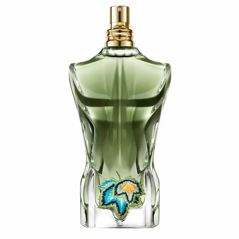 Jean Paul Gaultier Le Beau Paradise Garden perfume spray 125ml with floral and fresh scent, in a sleek bottle.
