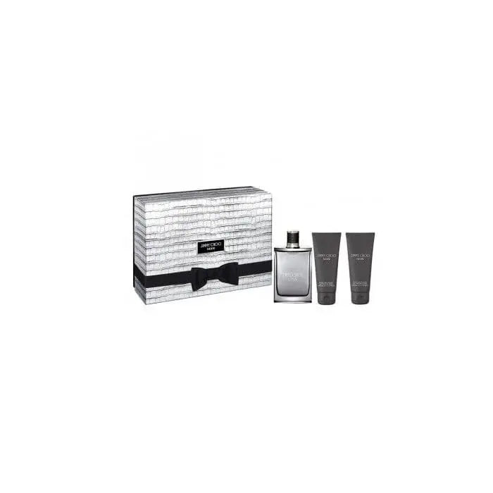 Jag Couture London - New York Jimmy Choo Man Eau De Toilette Spray 100ml Set 3 Pieces
