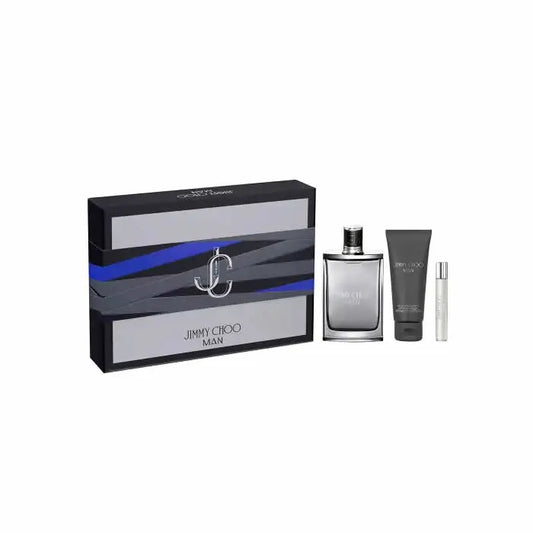 Jimmy Choo Man Eau De Toilette Spray 100ml Set 3 Pieces Jag Couture London - New York
