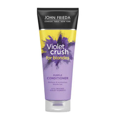 John Frieda Violet Crush For Blondes Purple Conditioner 250ml Jag Couture London - New York