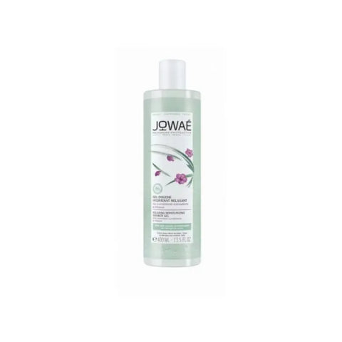 Jowae Relaxing Moisturizing Shower Gel in 400ml bottle by Jag Couture London New York, with a sleek, modern packaging design.