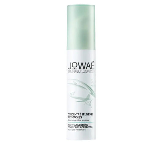 Jowaé Youth Concentrate correcting serum in 30ml bottle, featuring sleek packaging from Jag Couture London New York.
