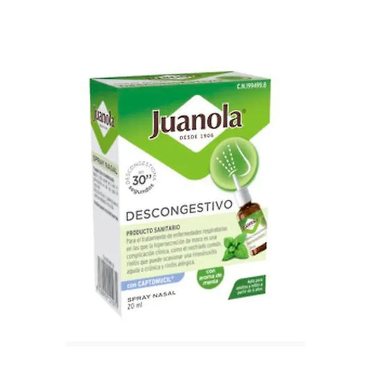 Juanola Decongestant Nasal Spray 20ml Jag Couture London - New York