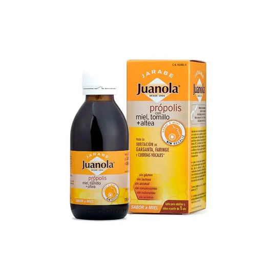 Juanola Propolis Honey Thyme Syrup 150ml Jag Couture London - New York