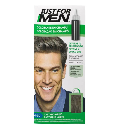 Just For Men Medium Brown Shampoo Colour 30ml Jag Couture London - New York