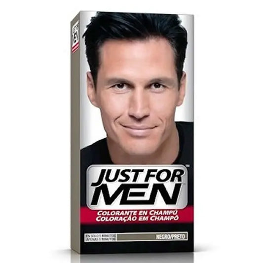 Just For Men Shampoo-in Haircolor Real Black 66ml Jag Couture London - New York