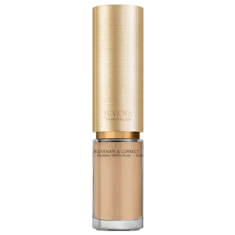 Juvena Rejuvenate Correct Delining Tinted Fluid in Natural Bronze 50ml, a lightweight skincare product from Jag Couture London New York.