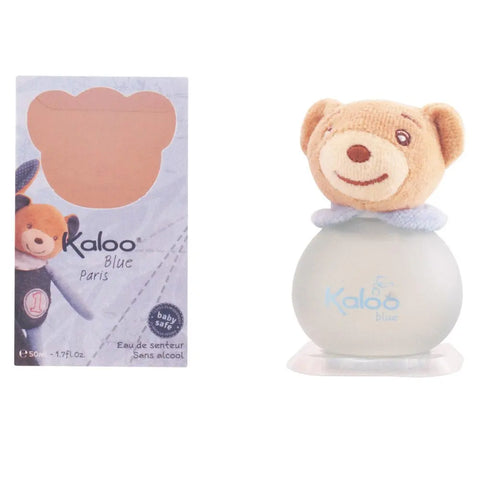 Kaloo Classic Blue Eau De Senteur 50ml perfume bottle with elegant blue design, by Jag Couture London New York.
