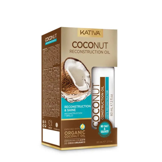 Kativa Coconut Reconstruction Oil 60ml Jag Couture London - New York