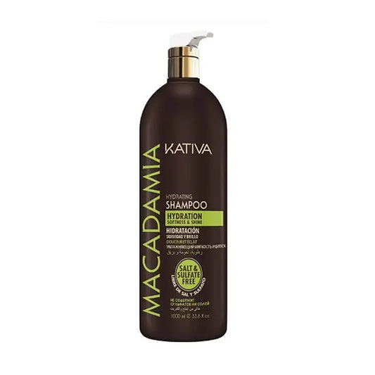 Kativa Macadamia Shampoo 1000ml Jag Couture London - New York