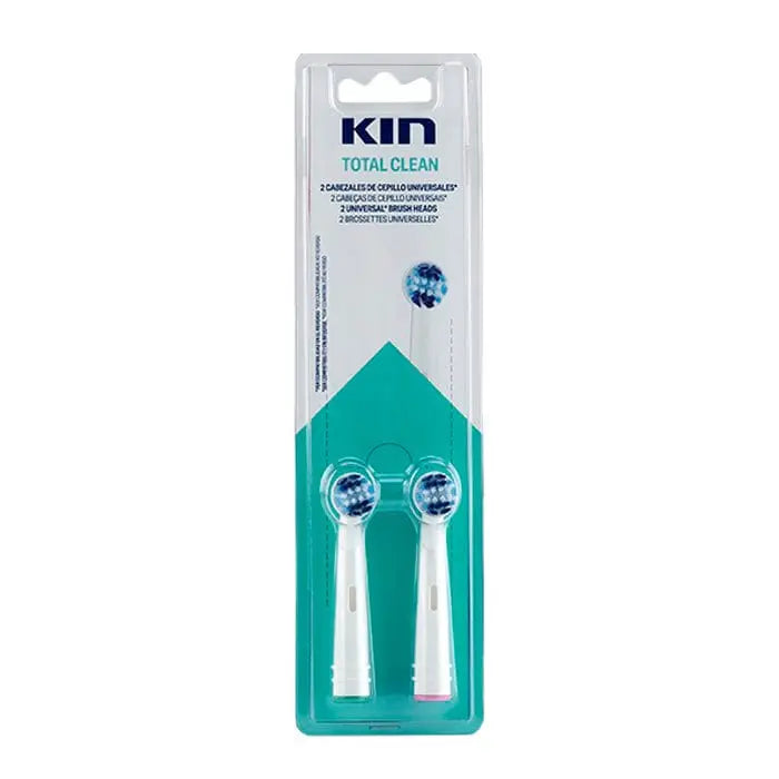 Jag Couture London - New York Kin Electric Toothbrush: Total Clean Replacement 2 Units