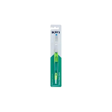 Kin Hard Toothbrush by Jag Couture London shown with a sleek design and sturdy bristles for effective cleaning.