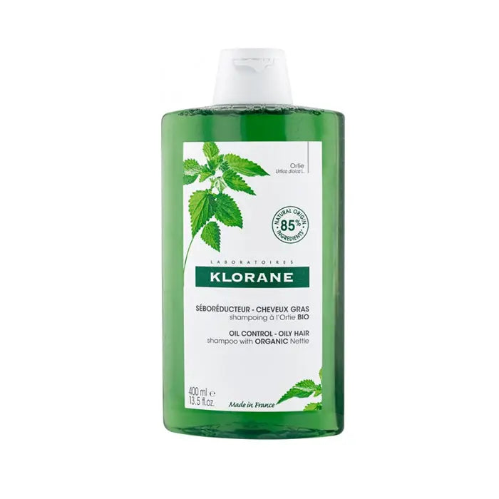 Klorane Organic Nettle Shampoo - Seboregulator Hair Fat 400ml Jag Couture London - New York