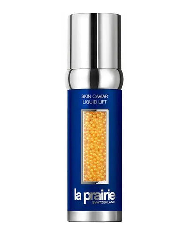 La Prairie Skin Cav Liquid Lift 50ml serum in a sleek bottle, displayed on a neutral background with elegant packaging.
