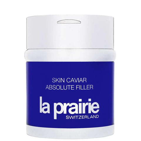 La Prairie Skin Caviar Absolute Filler in a 60ml jar, showcasing luxurious skincare product with elegant packaging.