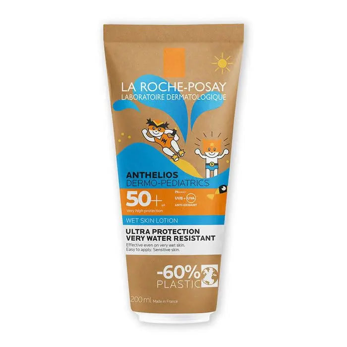 La Roche Posay Anthelios Dermo Pediatrics Wet Skin Gel Lotion Spf50 200ml Jag Couture London - New York