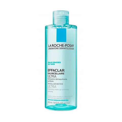 La Roche-Posay Oily Skin Micellar Sun 400ml bottle, gentle skincare product for oily skin, branded by Jag Couture London New York