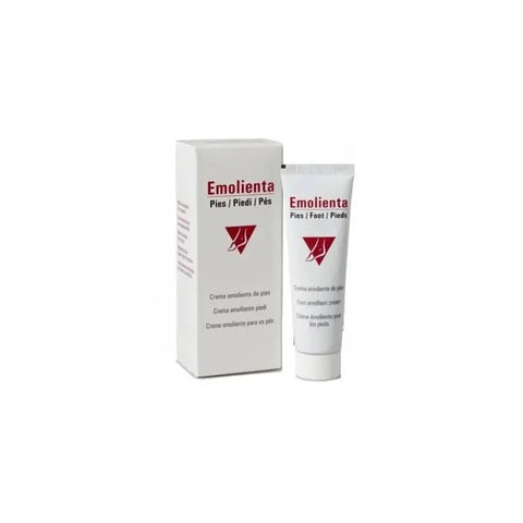 Laboratorios Viñas Emolienta Pies Cream, 30ml jar, moisturizing foot cream with soothing ingredients from Jag Couture London New York