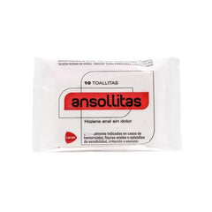 Jag Couture London - New York Lacer Ansollitas Anal Hygiene Wipes 10 Units