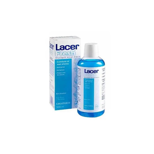 Lacer Fresh Mouthwash 600ml Jag Couture London - New York