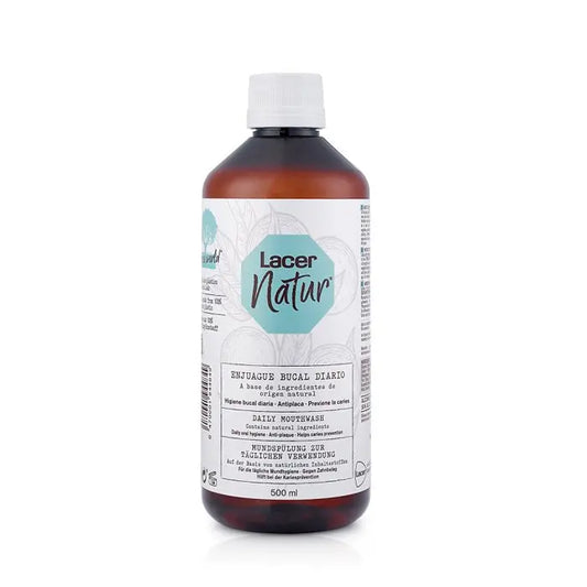 Lacer Natur Daily Mouthwash 500ml Jag Couture London - New York