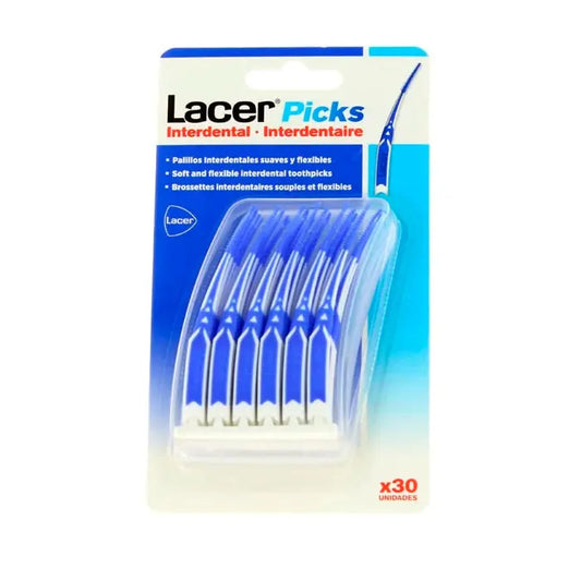 Lacer Picks 30 Interdental Brushes Jag Couture London - New York