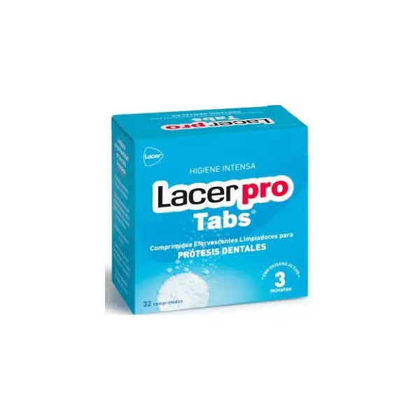 Lacer Protabs Dental Prosthesis Cleaning Tablets 32uts Jag Couture London - New York