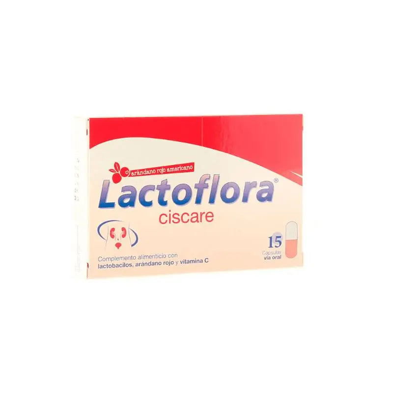 Lactoflora Ciscare Con Arándano Rojo Americano 15 Cápsulas Jag Couture London - New York