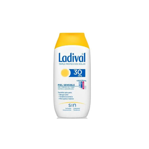 Ladival Allerg SPF 30 cream in 200ml jar, ideal for sensitive skin, by Jag Couture London New York.