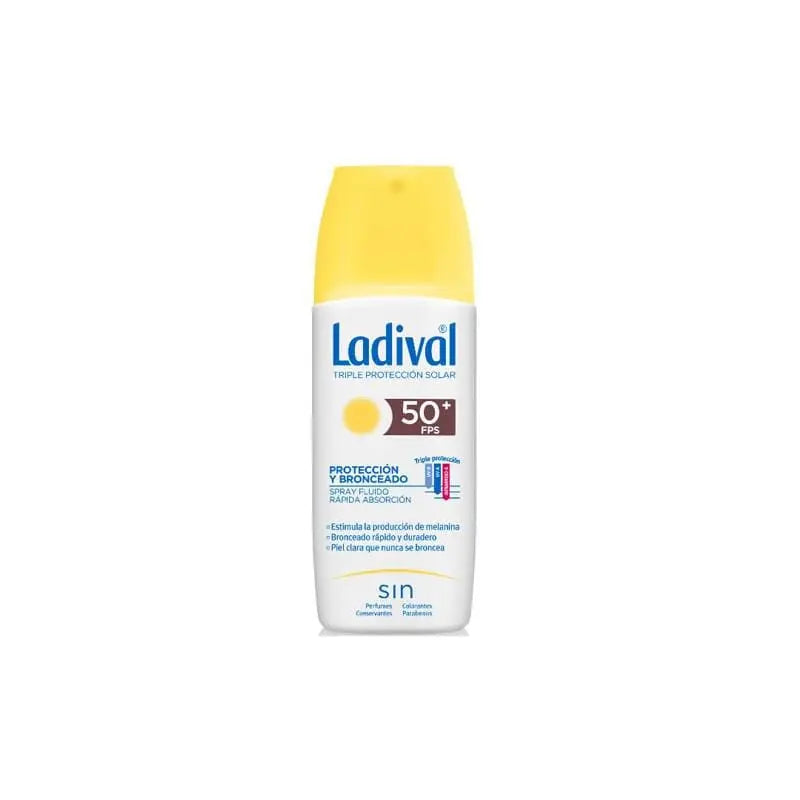 Jag Couture London - New York Ladival Protección y Bronceado Spray Spf50 150ml