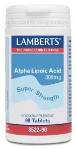 Jag Couture London - New York Lamberts Acido Alfa Lipoico 300mg 90 Tabs
