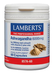 Jag Couture London - New York Lamberts Ashwagandha 6000 Mg 60 Cap