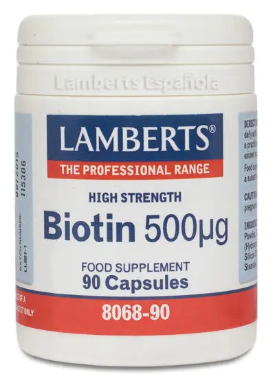 Lamberts Biotina 500-Ug 90 Caps Jag Couture London - New York