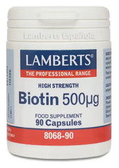 Lamberts Biotina 500-Ug 90 Caps Jag Couture London - New York