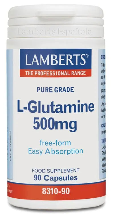 Jag Couture London - New York Lamberts L-Glutamina 500 Mg 90 Caps