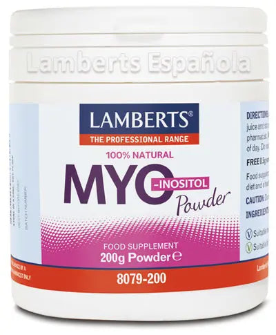 Lamberts Myoinositol Polvo 100 Natural 200g Jag Couture London - New York
