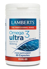 Jag Couture London - New York Lamberts Omega 3 Ultra Aceite De Pescado Puro 1300mg 60