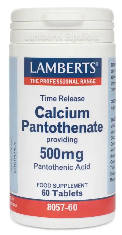 Jag Couture London - New York Lamberts Pantotenato Calcio 500mg 60 Tabs