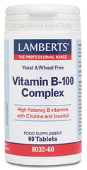 Jag Couture London - New York Lamberts Vitamina B-100 Complex 60 Tabs