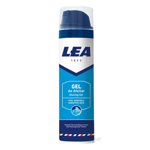 Lea Shaving Gel 75ml in a tube, with branding from Jag Couture London New York, displayed on a clean surface.